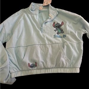 Disney Stitch Aqua Sweatshirt